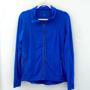 Women’s Athletic Zip-Up Jacket Lightweight Activewear Size M